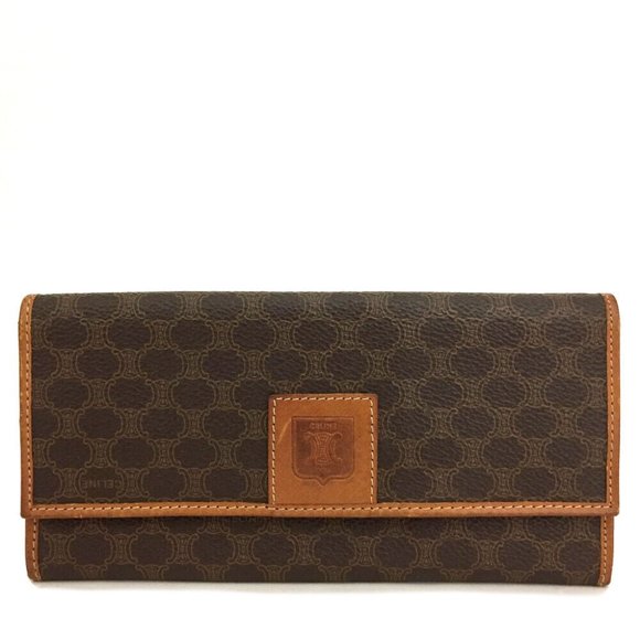CELINE Macadam PVC Long Bifold Wallet /1E8572 - Picture 1 of 8